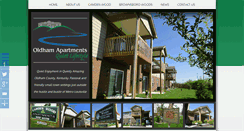 Desktop Screenshot of oldhamapartments.com